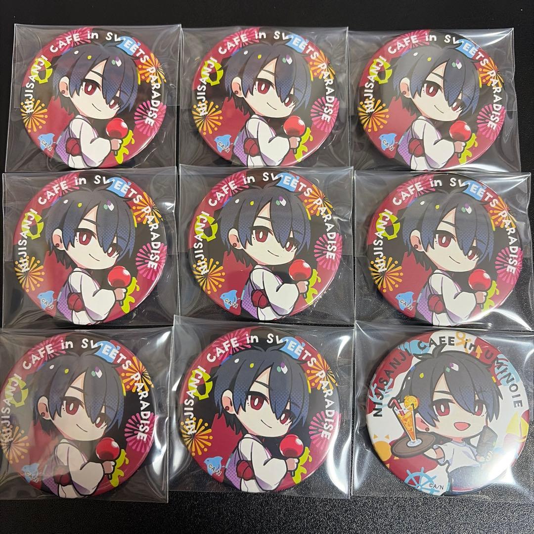 にじさんじ 夢追翔 スイパラ ミニキャラ SD 缶バッジ