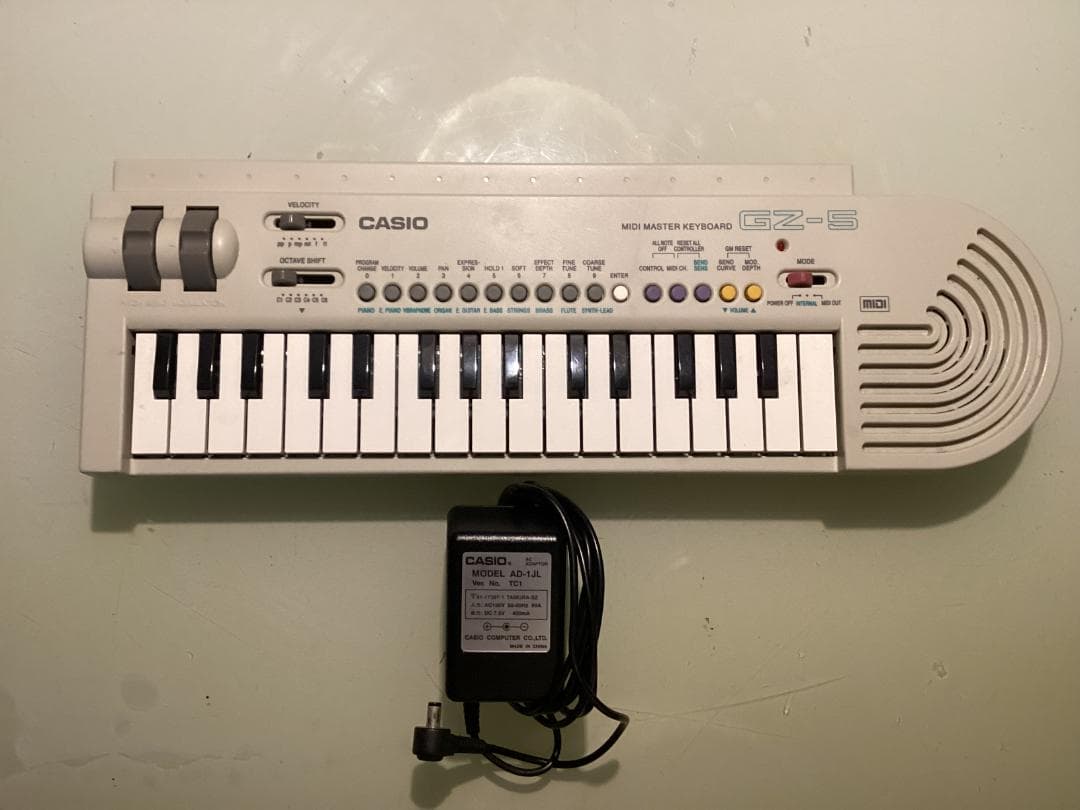 CASIO GZ-5 キーボード