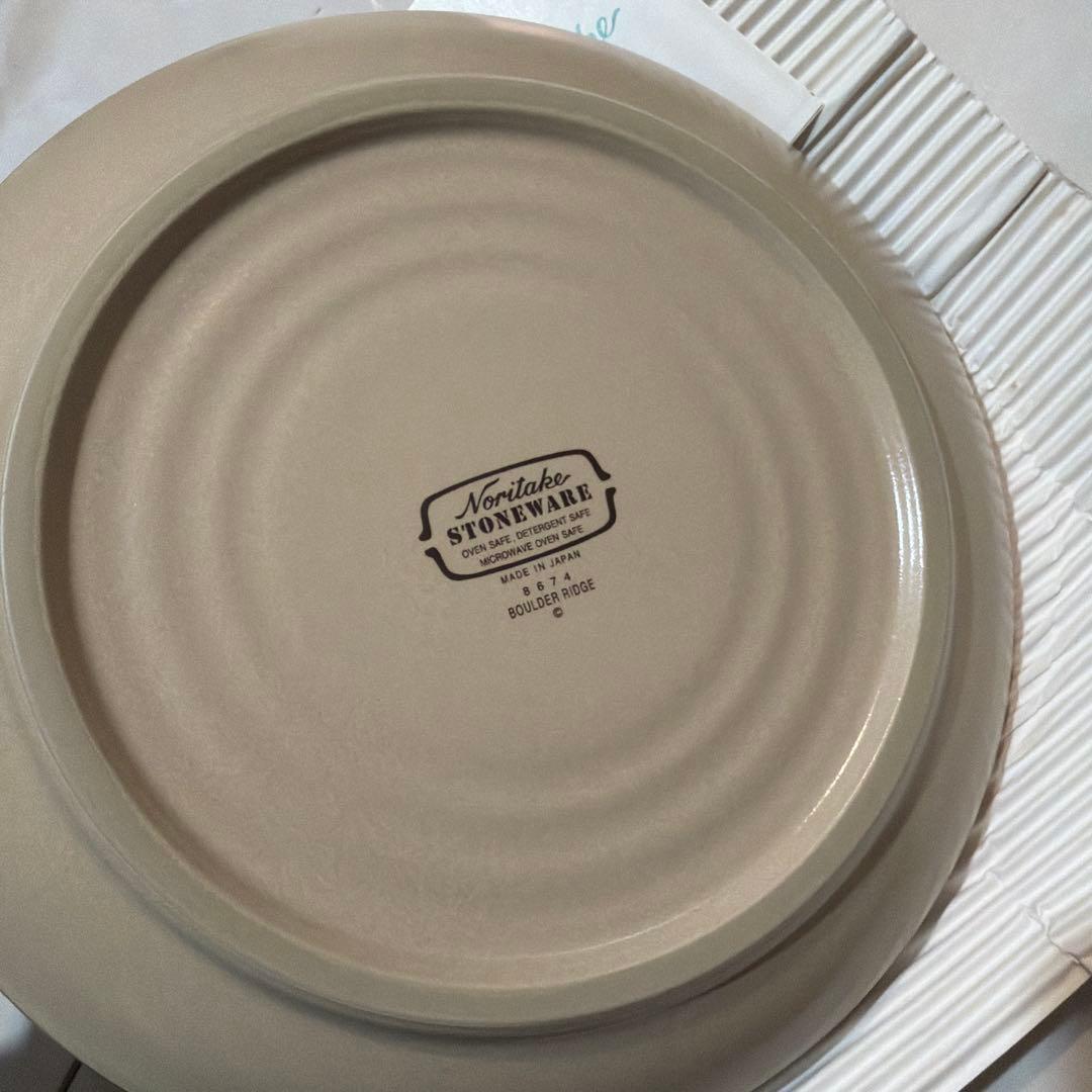 ノリタケ　STONEWARE ボルダーリッジ　のりたけ 5皿セット　プレート皿