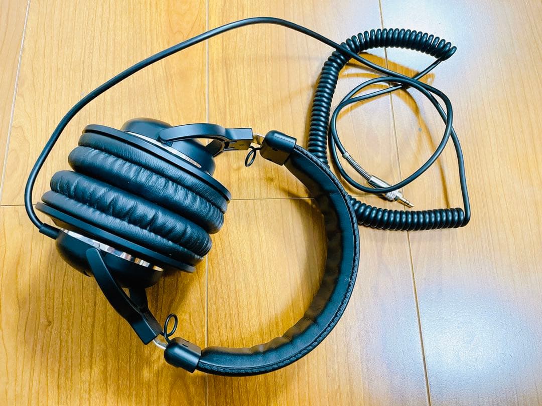 audio-technica モニターヘッドフォン ブラック