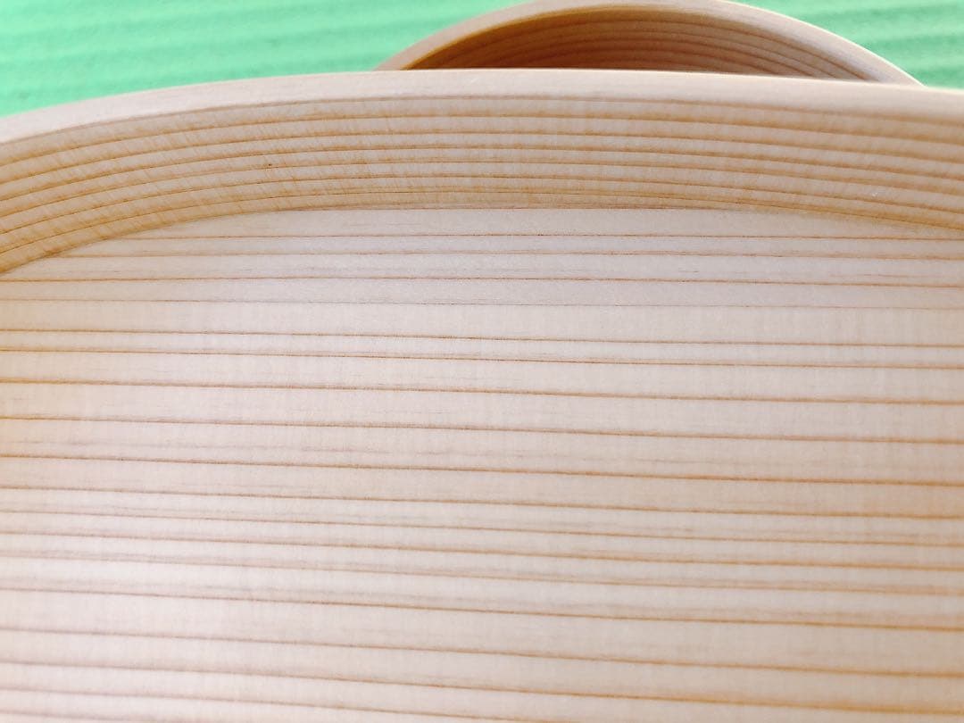 【美品✨】曲げわっぱ　弁当箱　大館工芸社　小判弁当　仕切り無し