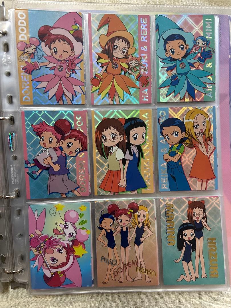 おジャ魔女どれみ　トレカセットプロモーションカード　アニメイトラミカ
