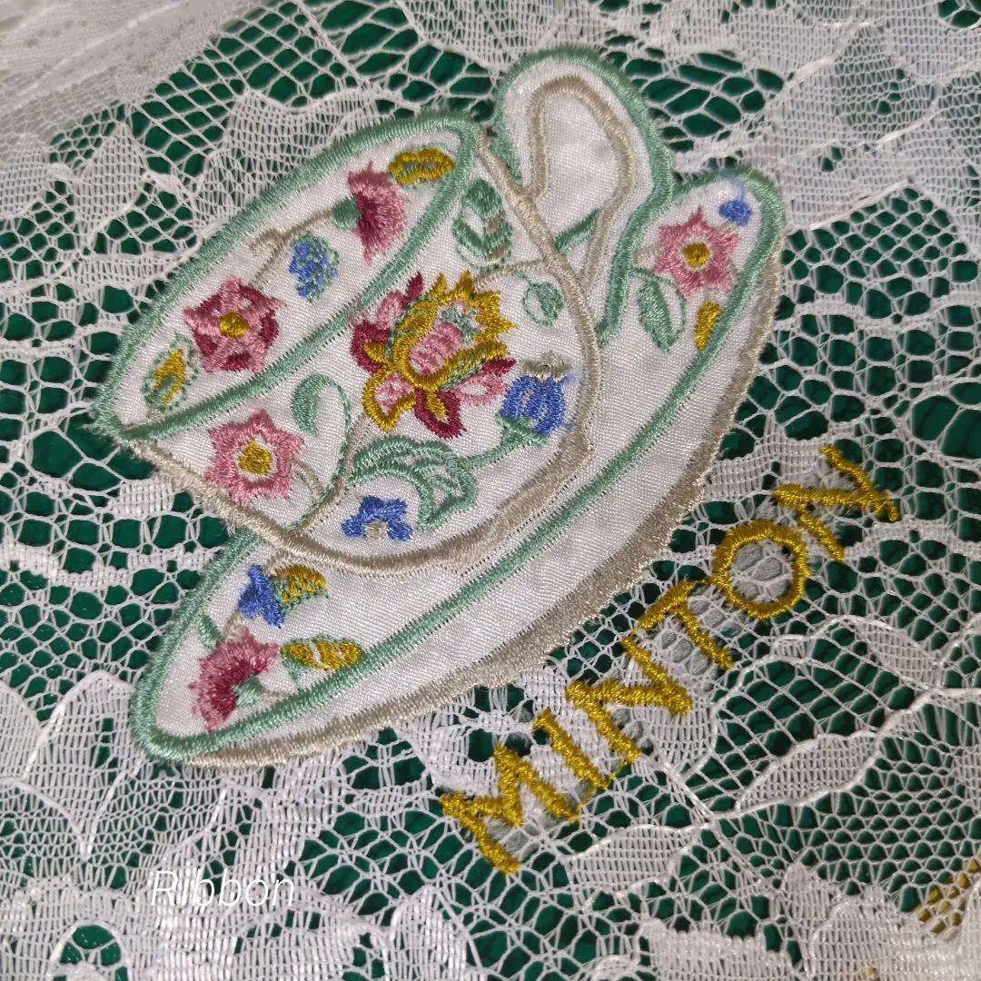 新品✨MINTON ミントンハドンホール刺繍レーステーブルクロス