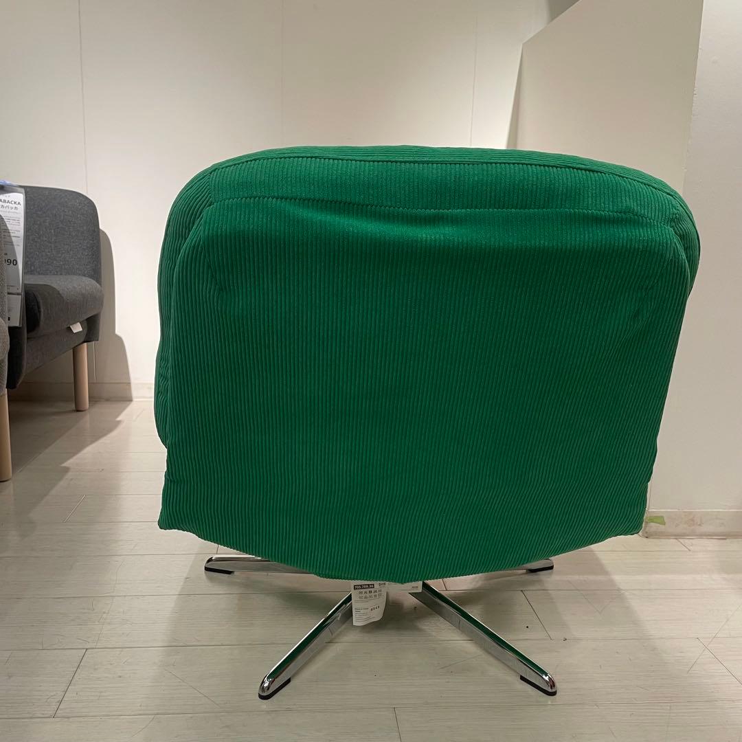 【新品未開封】IKEA イケア 一人掛けソファ グリーン（ディヴリンゲ）正規品