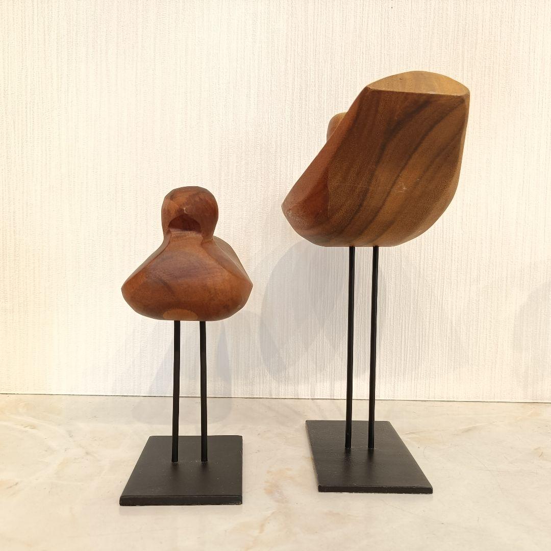 2体セット　ACTUS アクタス 鳥 バードオブジェ アカシア