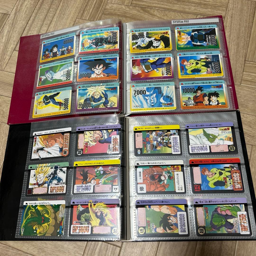 ドラゴンボールZ カードダス　ファイル2個　約100枚セット