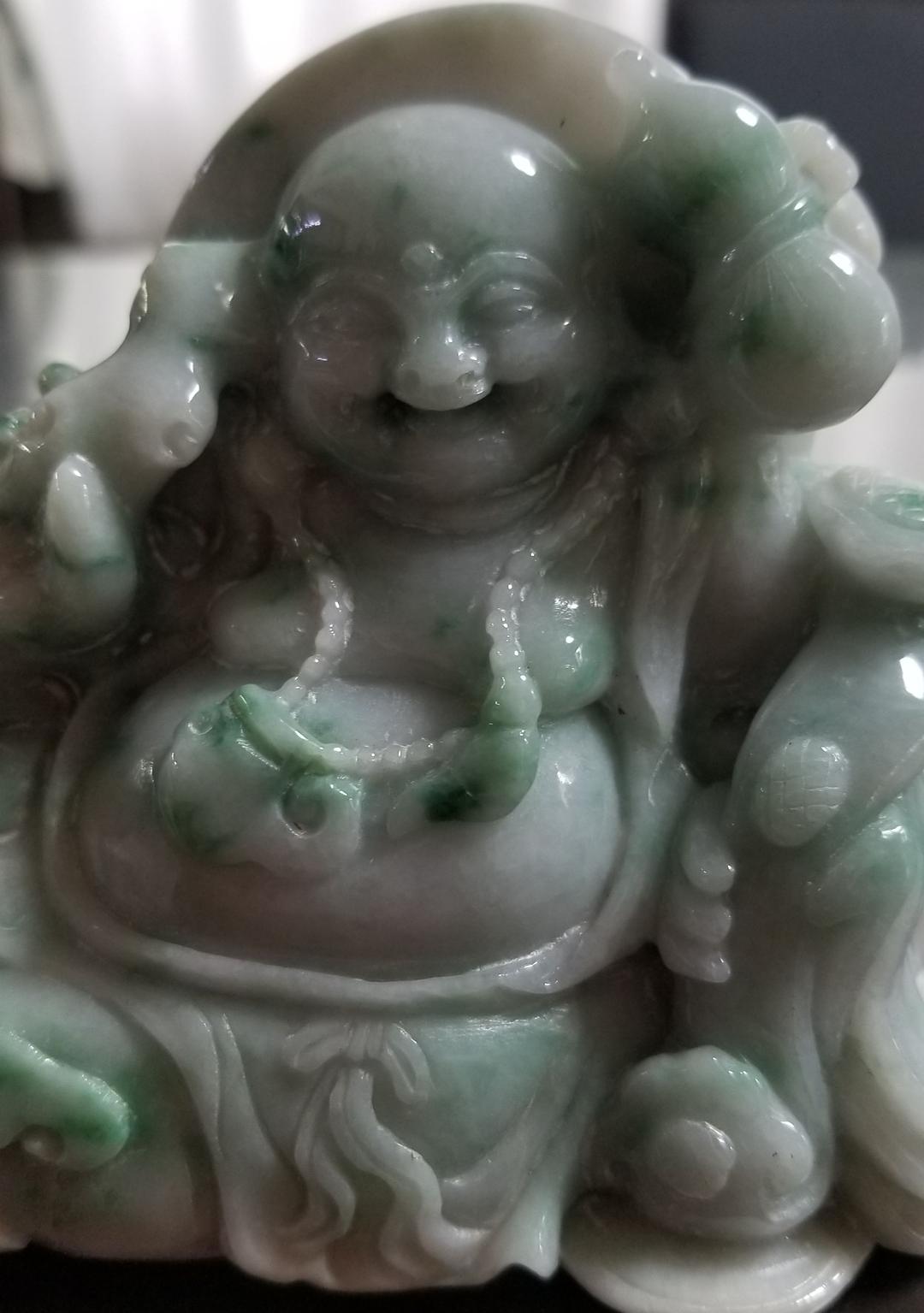 翡翠の布袋さま