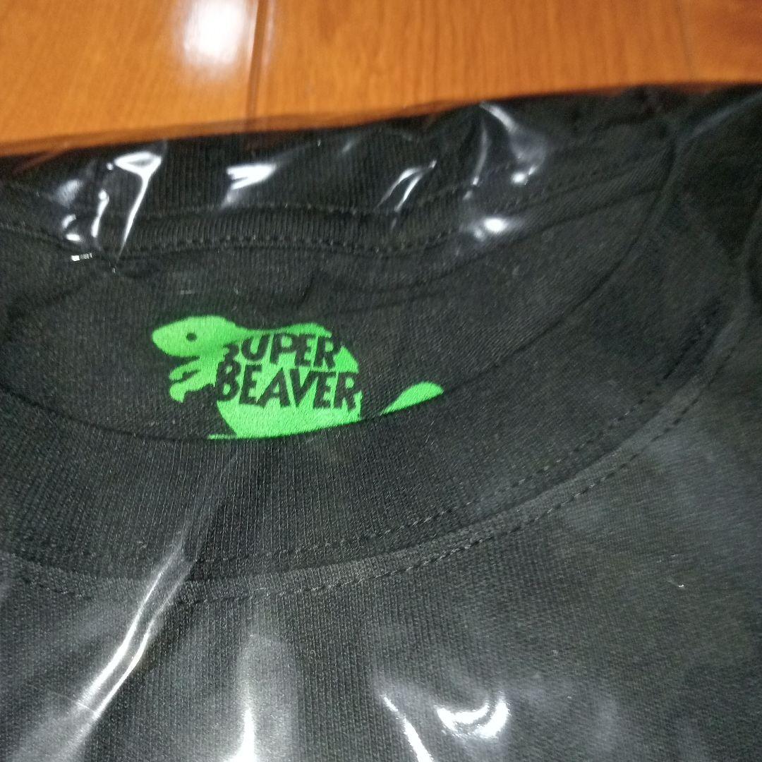 SUPERBEAVER SPACEロングTシャツ/ロンT 黒/Lサイズ SPBV