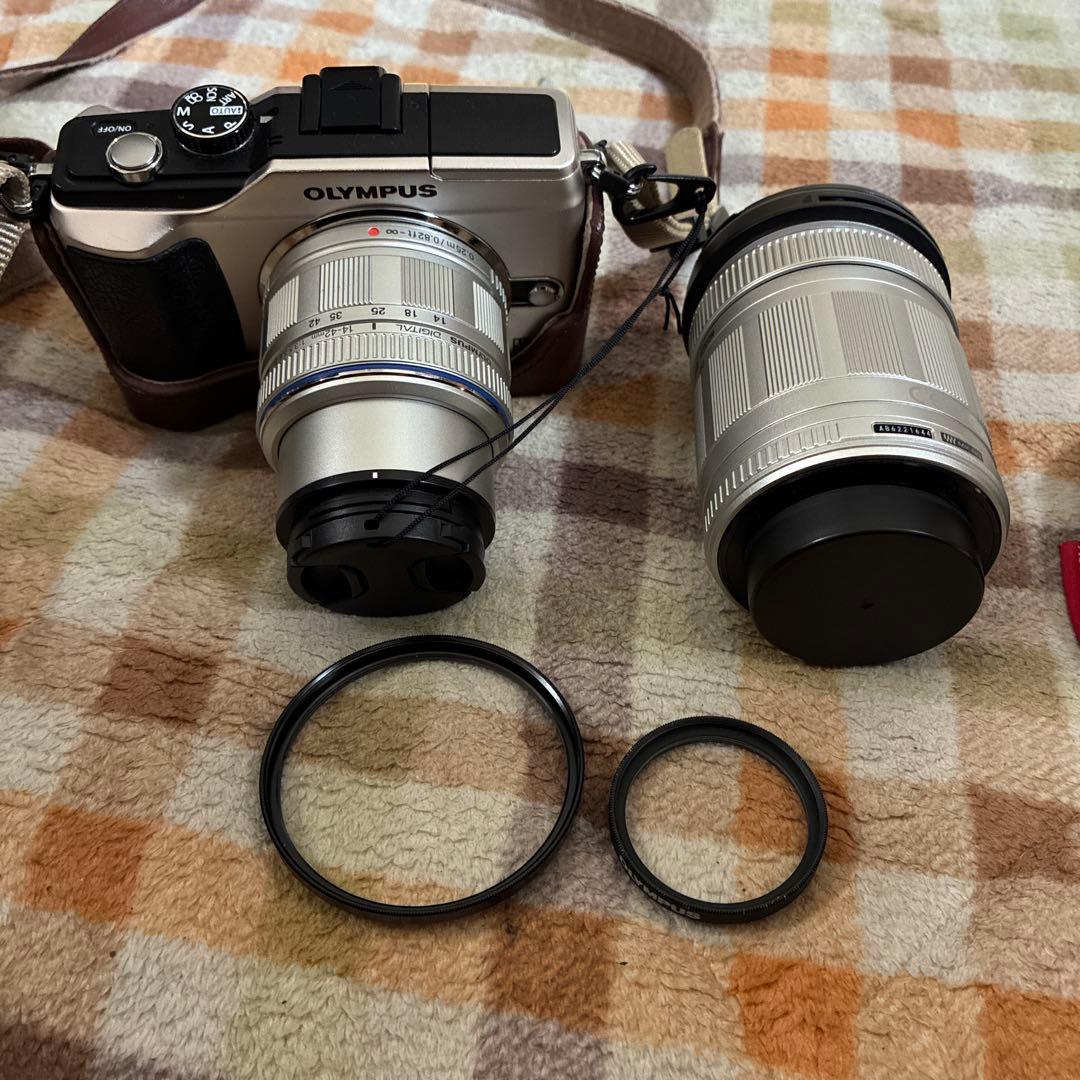 【美品】OLYMPUS PEN E-PL2 ダブルズームキット