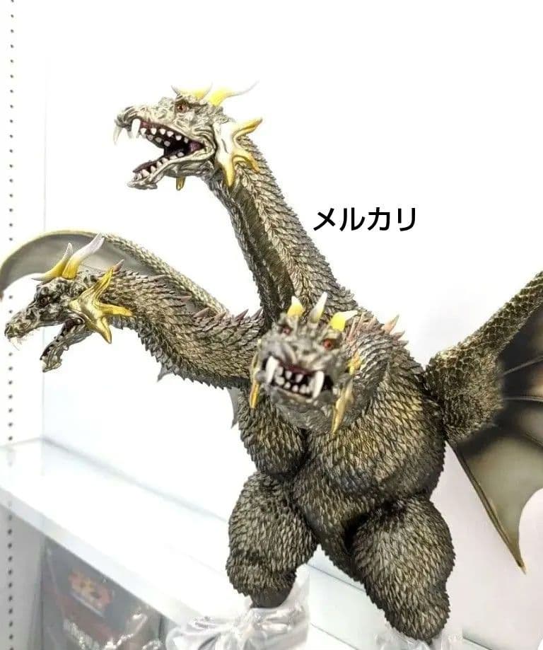 東宝大怪獣シリーズキングギドラ(2001) 激闘カラーVer.少年リック修正版
