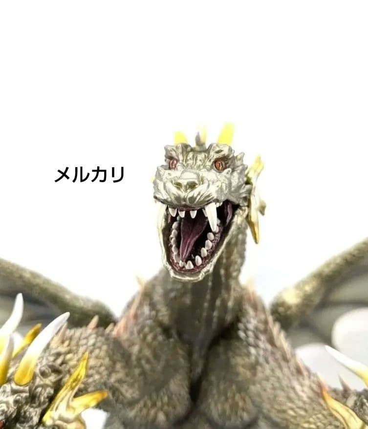 東宝大怪獣シリーズキングギドラ(2001) 激闘カラーVer.少年リック修正版