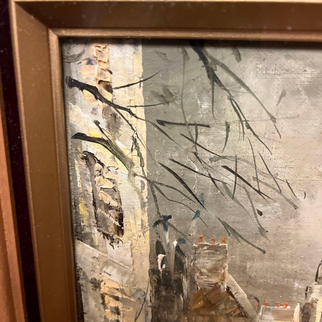 【更に値下げしました】油絵画