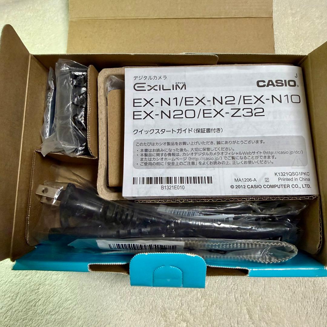 カシオ CASIO EXILIM EX-N1 ブルー 付属品完備 美品 デジカメ