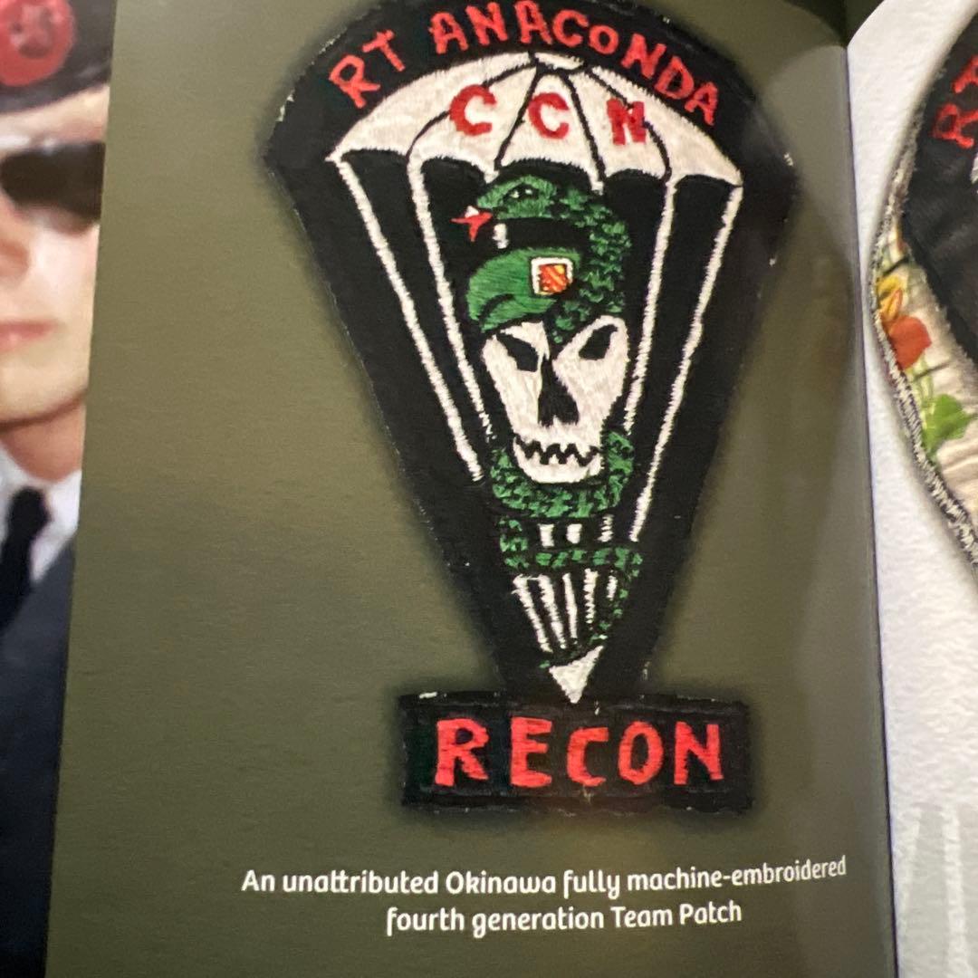 ６０年代　実物　ベトナム戦　CCN RECON アナコンダ　ビンテージワッペン