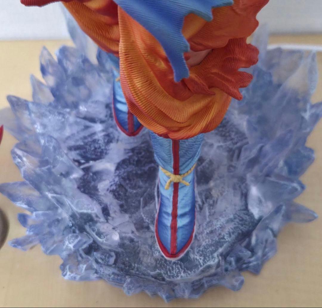た*！様 ドラゴンボール ガレージキット 孫悟空 超サイヤ人ブルー スーパーサイ