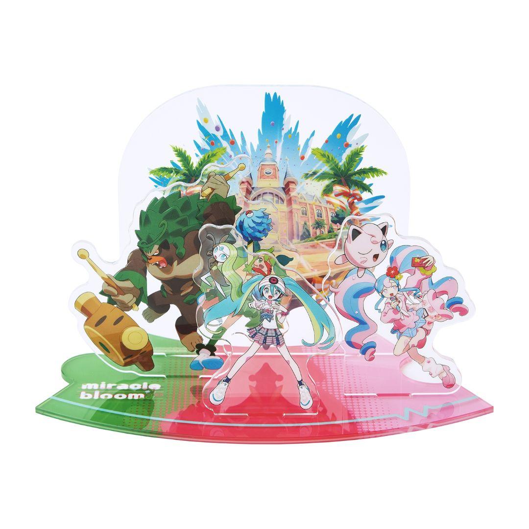 ポケミク アクスタ ステッカー 缶バッジ フォトホルダー くさエスパーフェアリー