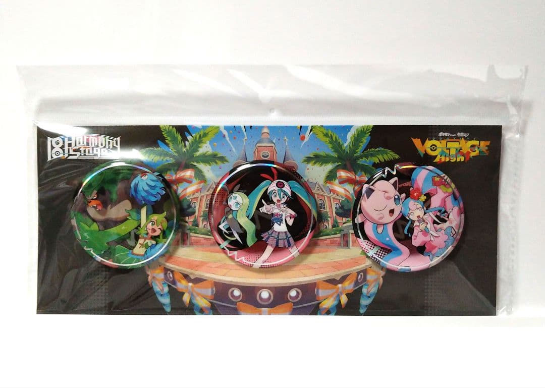 ポケミク アクスタ ステッカー 缶バッジ フォトホルダー くさエスパーフェアリー