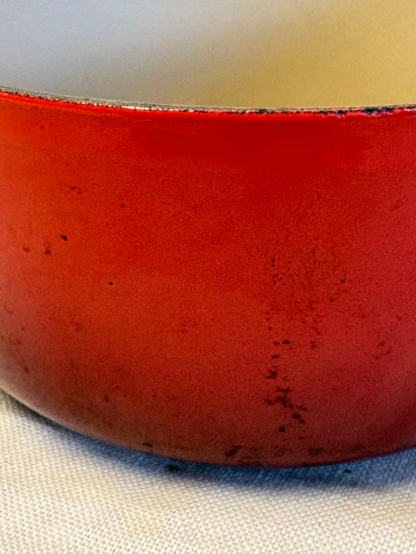 Le Creuset ル・クルーゼ　ココット・ロンド　18cm チェリーレッド