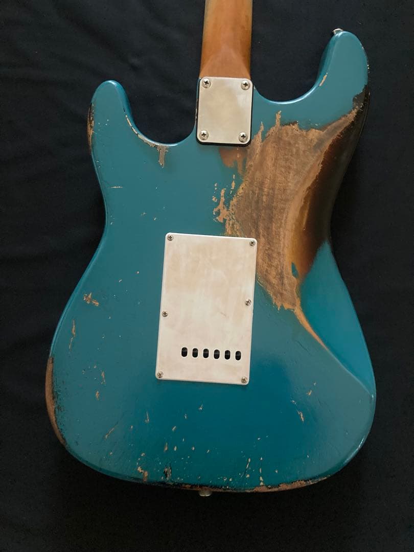ギター #17 STtype lacquer multi layer relic