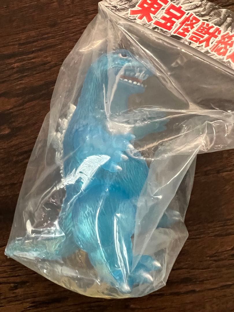 サンガッツ本舗　東宝怪獣総進撃 鈴木製作所　クリアブルー　緑　2体set