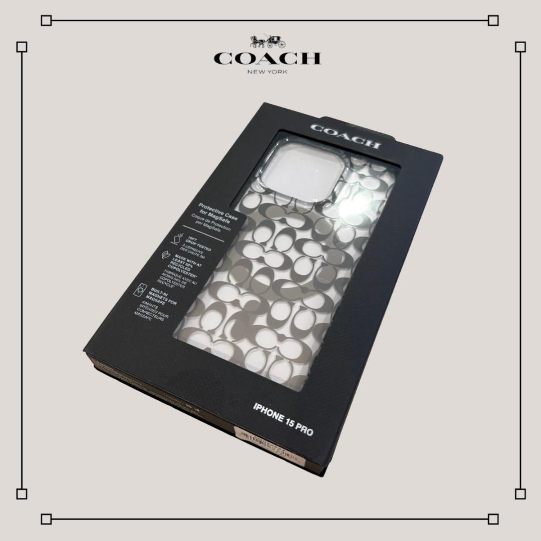 ★COACH　iPhone 15 Pro　携帯ケース★