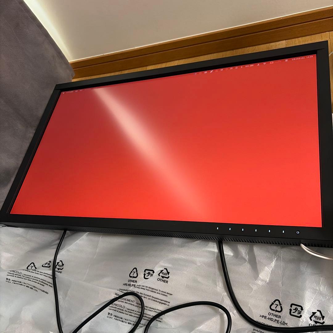 ColorEdgeCS2740-BK [26.9インチ]付属品箱完備4kモニター