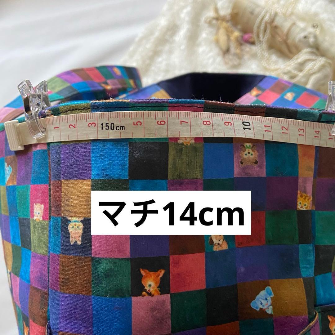 くま様　トートバッグ　ユキエモン　ハンドメイド　A4