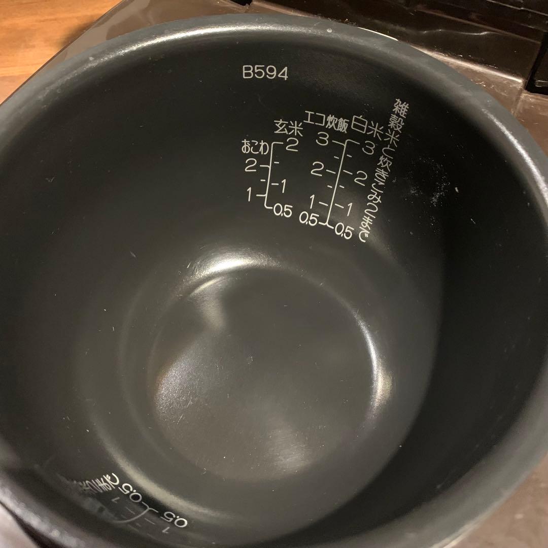 象印 IH炊飯ジャーNP-GW05(3合炊) 2022年製　動作確認済み