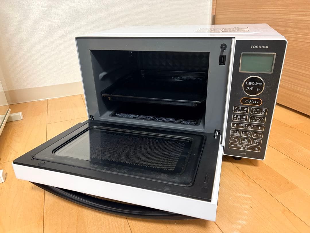 2021年製 オーブンレンジ グリル 東芝 ER-V18 W ホワイト