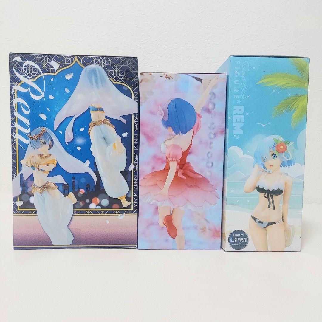 【送料込み】アニメ リゼロ キャラクターグッズ 美少女 フィギュア セット売り