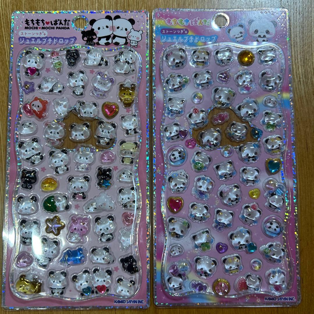 【正規品】ストーンつき　ジュエルプチドロップ　プチドロップステッカー　8点