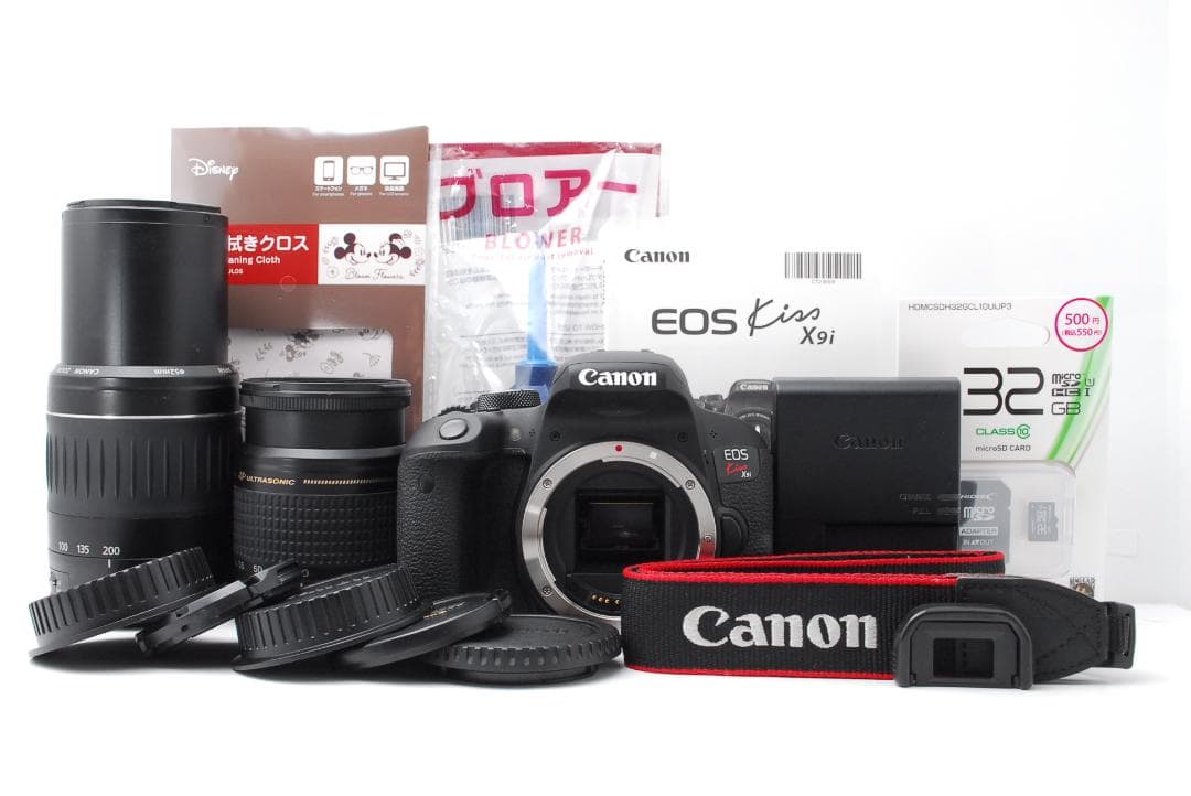 【使用感少なめ　美品】Canon Kiss X9i　WiFi　スマホ転送　自撮り
