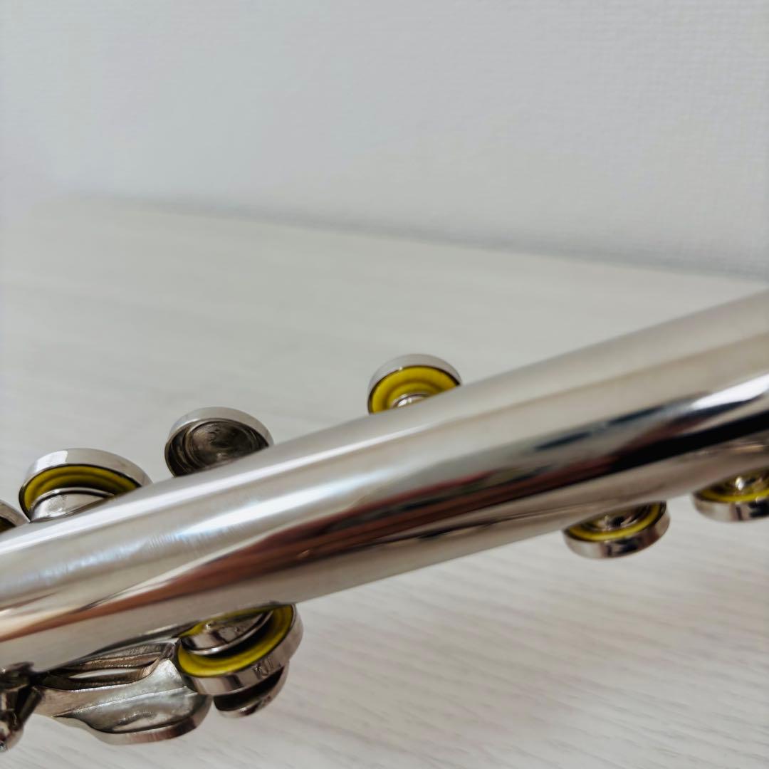 BQKOZFIN フルート 16穴 木管楽器 Cキー 初心者 Eメカ付き