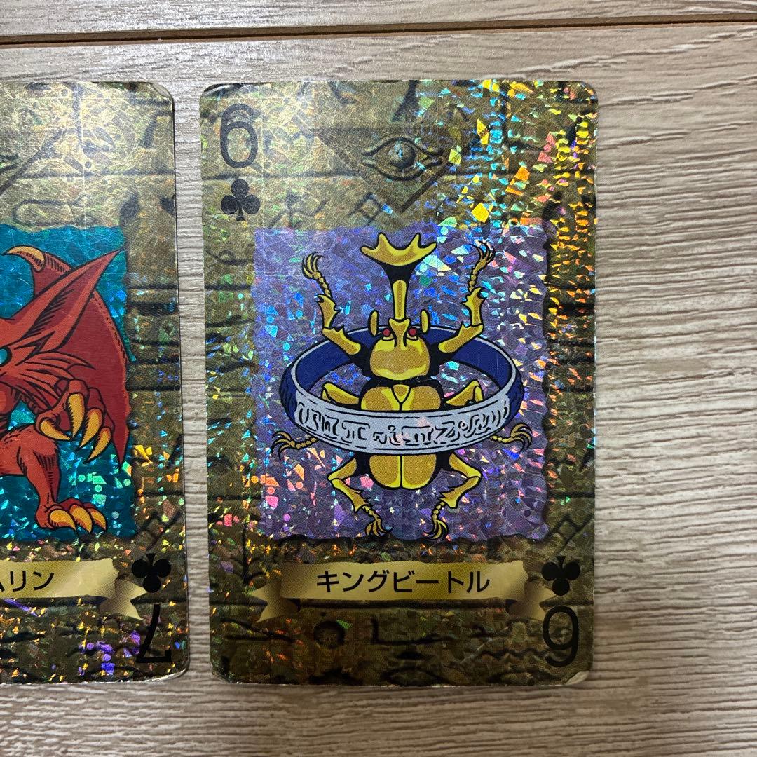 遊戯王　トランプコレクション２ レアカード4枚 クローバー6~9