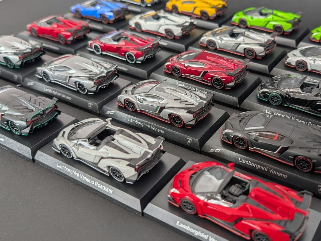 kyosho 1/64 Lamborghin Veneno 20台セット