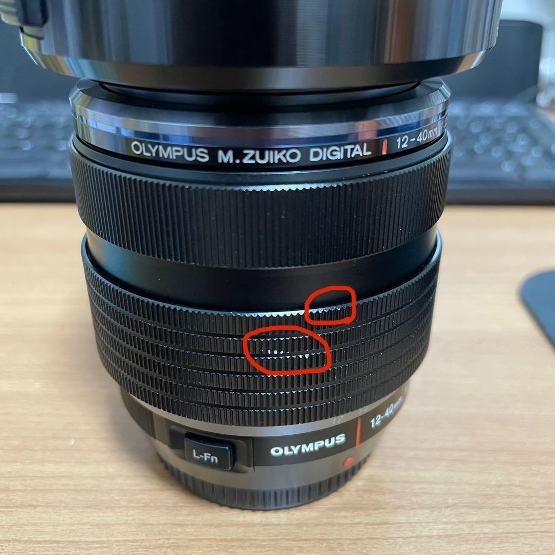【訳アリ】E-M1 Mark II 12-40mm F2.8 PRO 電池2個