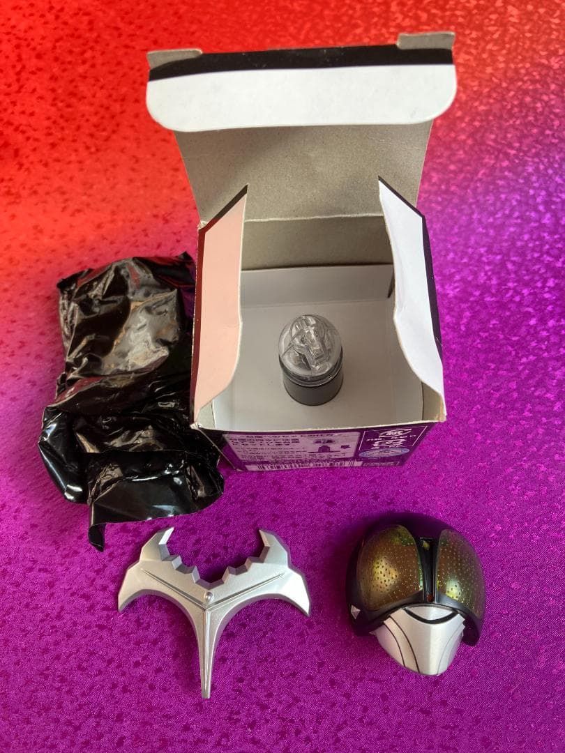 仮面ライダー マスクコレクション ノーマル台座6種類＋発光台座 ストロンガー