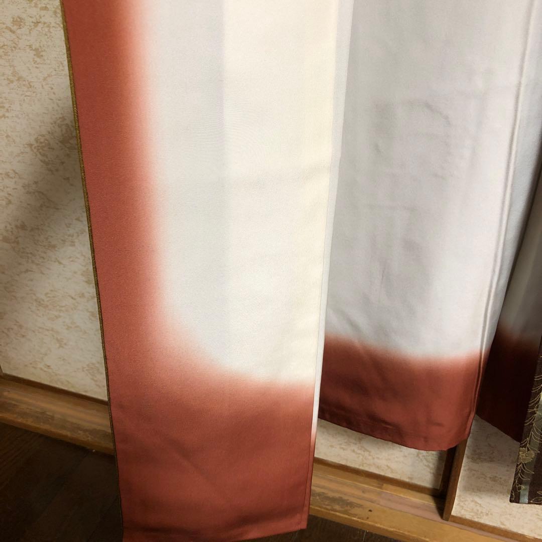 絹　訪問着