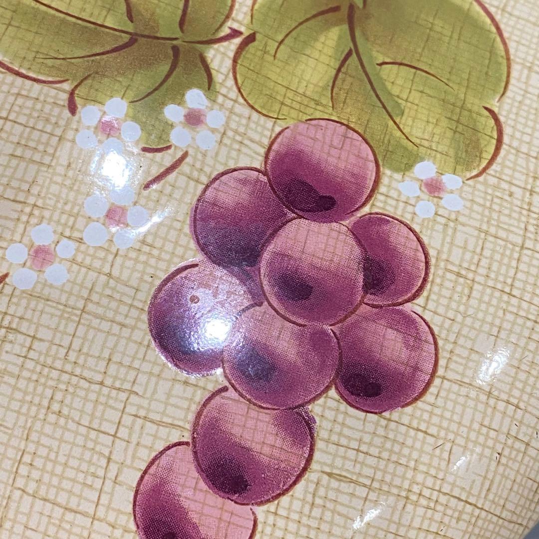 未使用 エジリー EJIRY 希少 レア 華ぶどう ホーロー鍋 葡萄 26cm