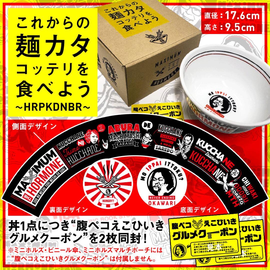 【新品未使用】マキシマムザホルモン 丼 ヴィレヴァンコラボ限定商品【箱付き】