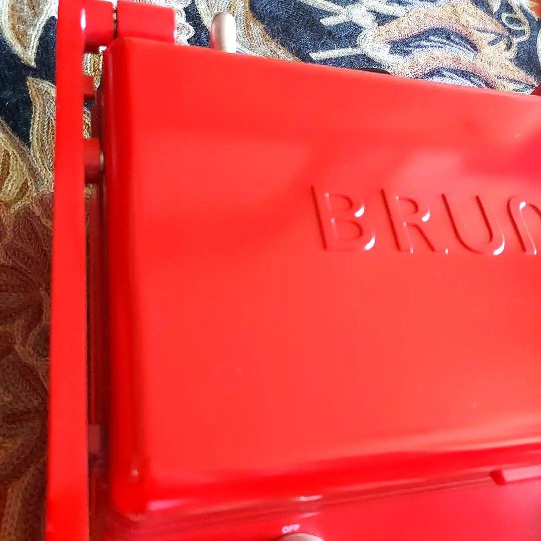 ブルーノ　Bruno グリルサンドメーカー　レッド