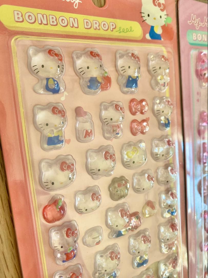 【サンリオ】ボンボンドロップシール【7枚セット】