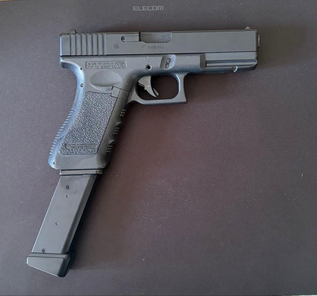 ワケあり　東京マルイ電動グロックGlock 18C エアガン ブラック