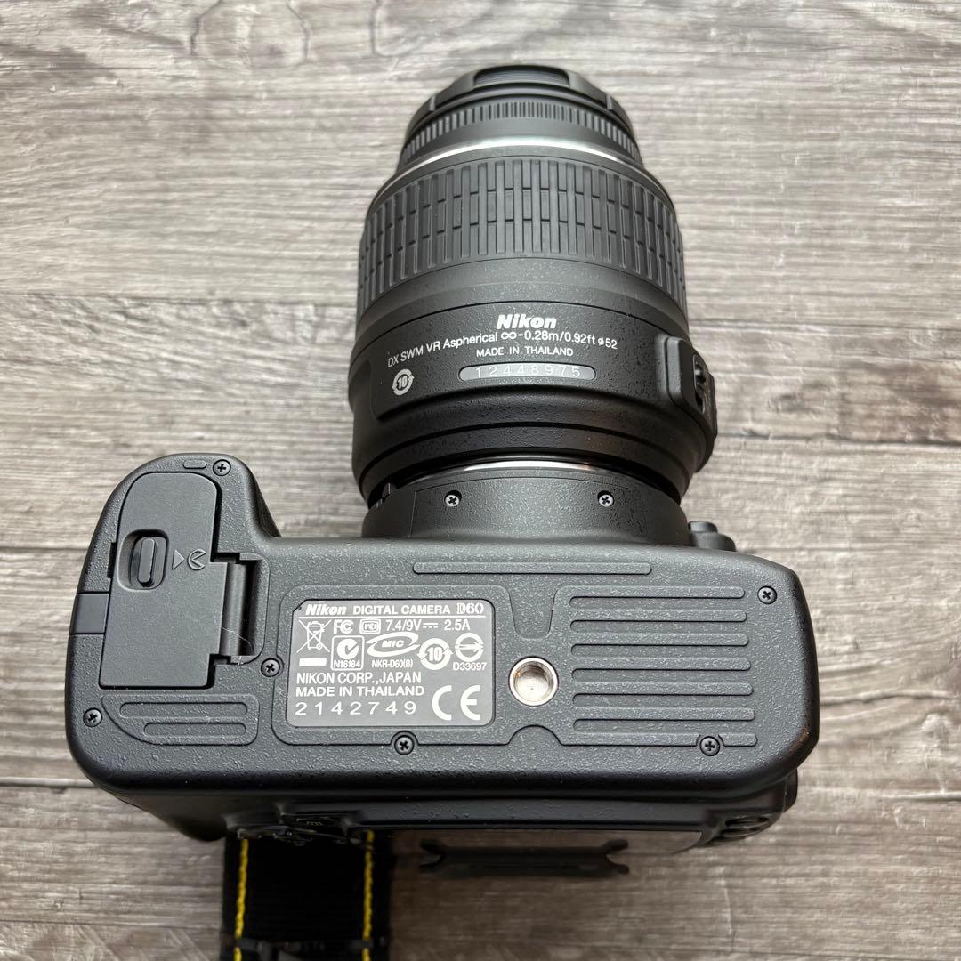 Nikon D60 デジタル一眼レフカメラ