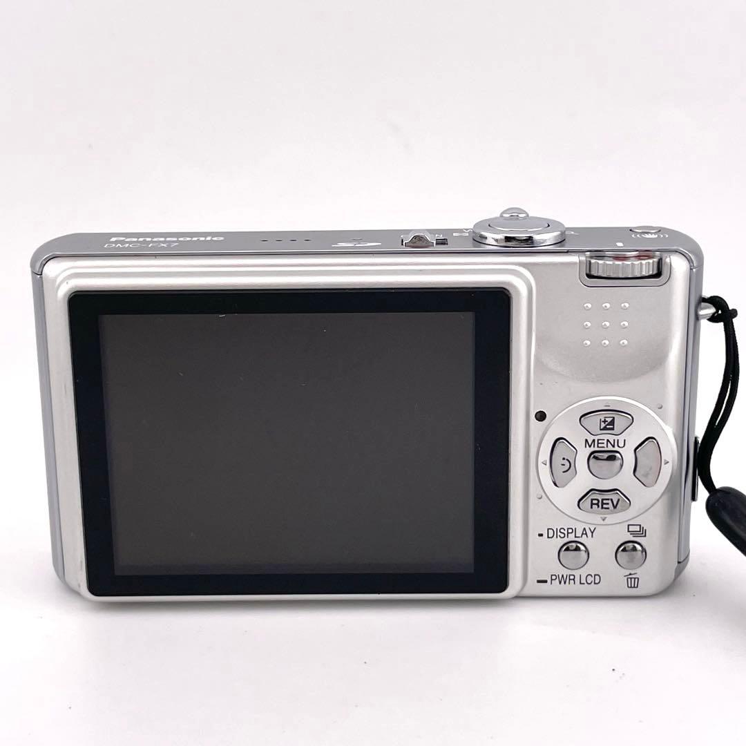実写美⭕️良品【動作確認済】パナソニック LUMIX DMC-FX7 シルバー