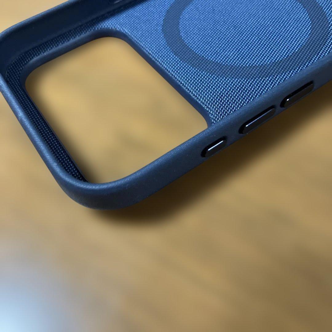 【未使用】Apple iPhone17pro テックウーブンケース　ブルー