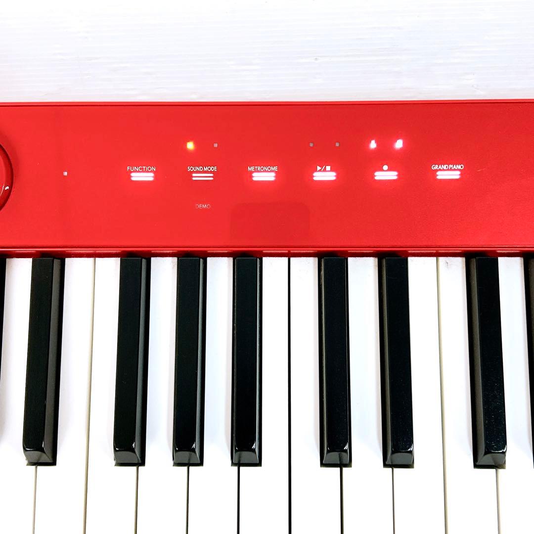 カシオ　電子ピアノ Privia PX-S1100　赤　88鍵盤　キーボード