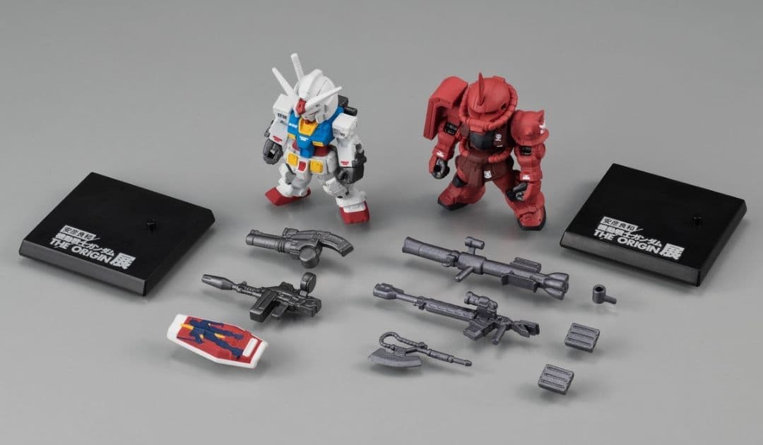 ガンダムコンバージ 安彦 良和 機動戦士ガンダムTHE ORIGIN展 特典