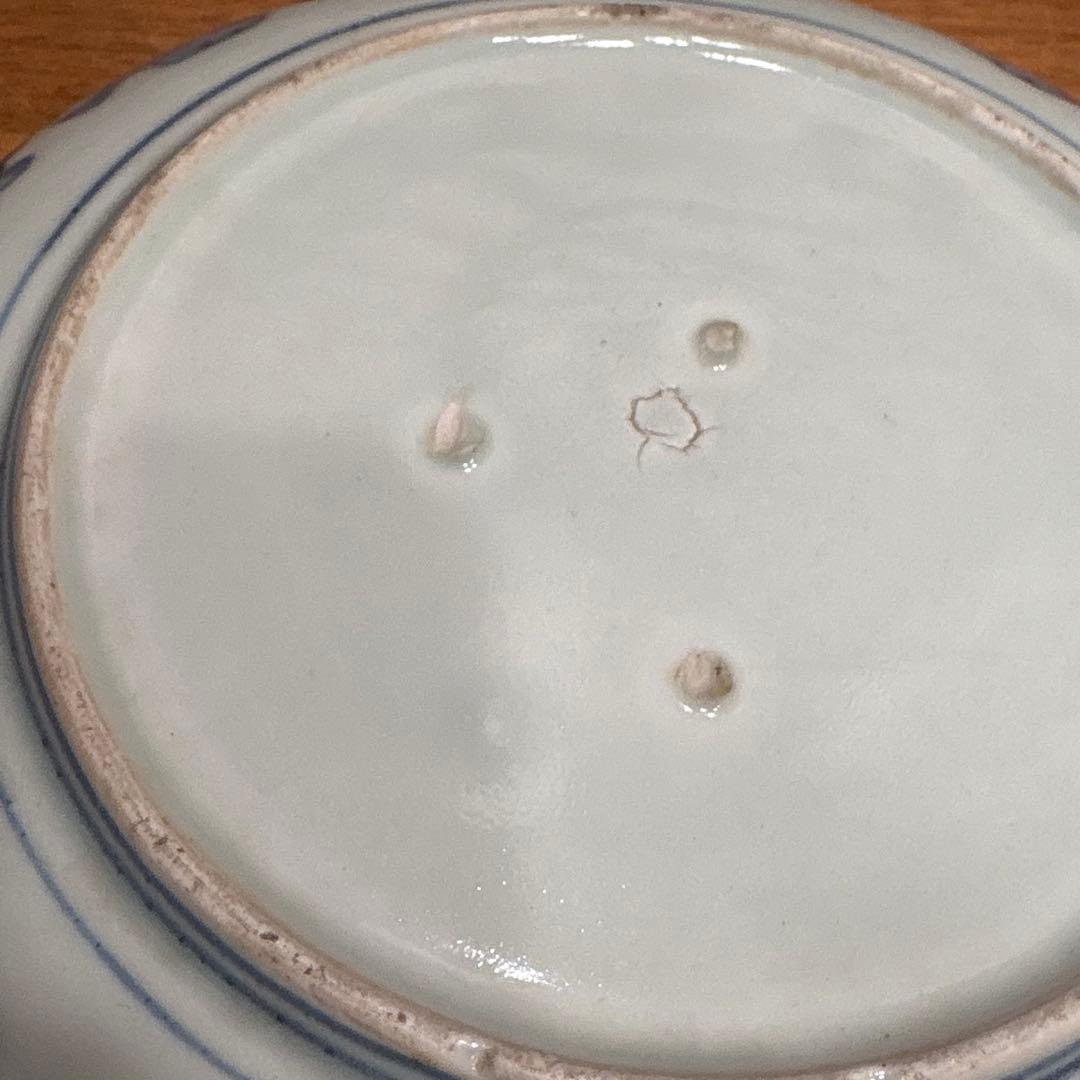 江戸時代　古伊万里　菊柄　皿