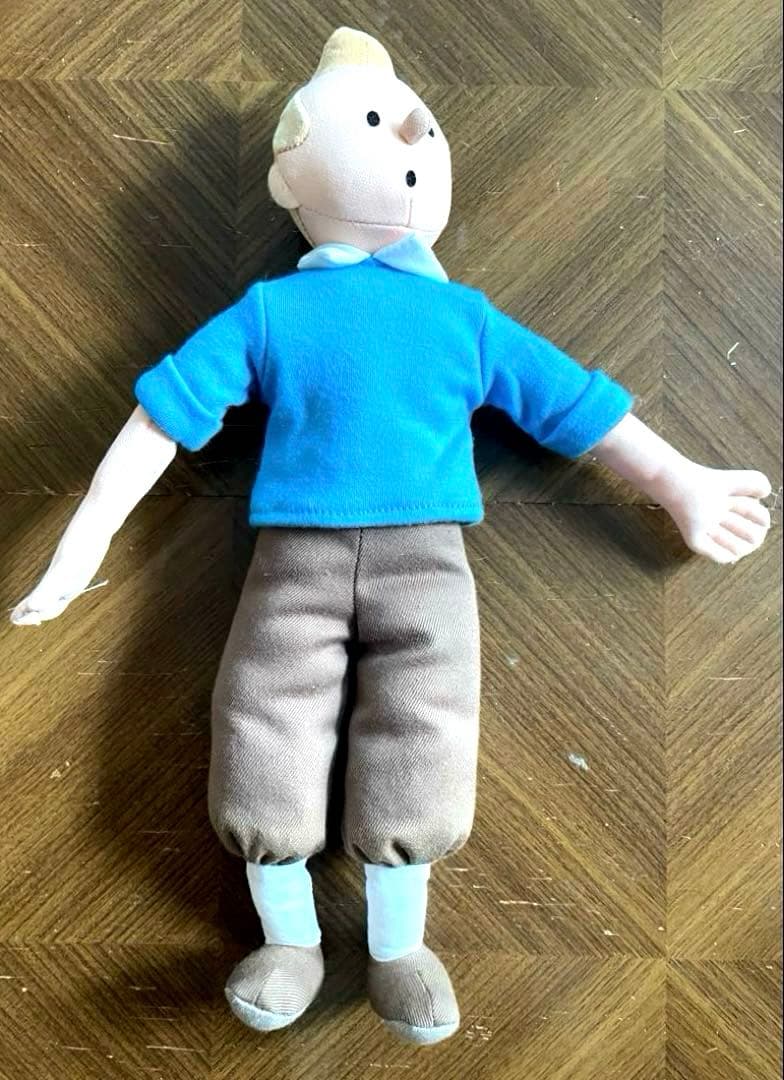 【新品未開封】TINTIN タンタンの冒険 タンタンのぬいぐるみ(箱入り)